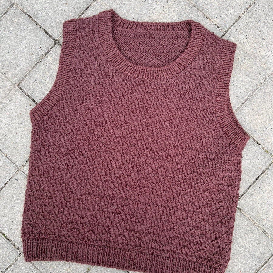 PetiteKnit Sille Slipover Junior - Knitting Pattern