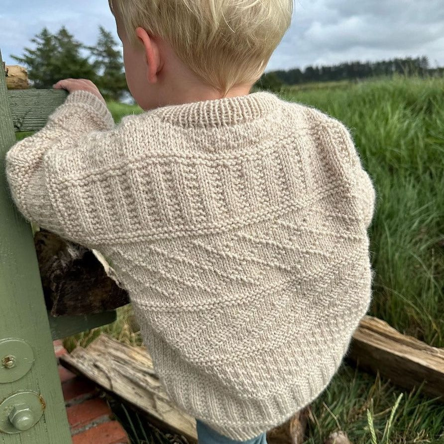 PetiteKnit Storm Sweater Junior - Knitting Pattern