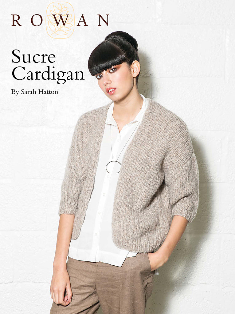 Sucre Cardigan - Beginner Knitting Kit