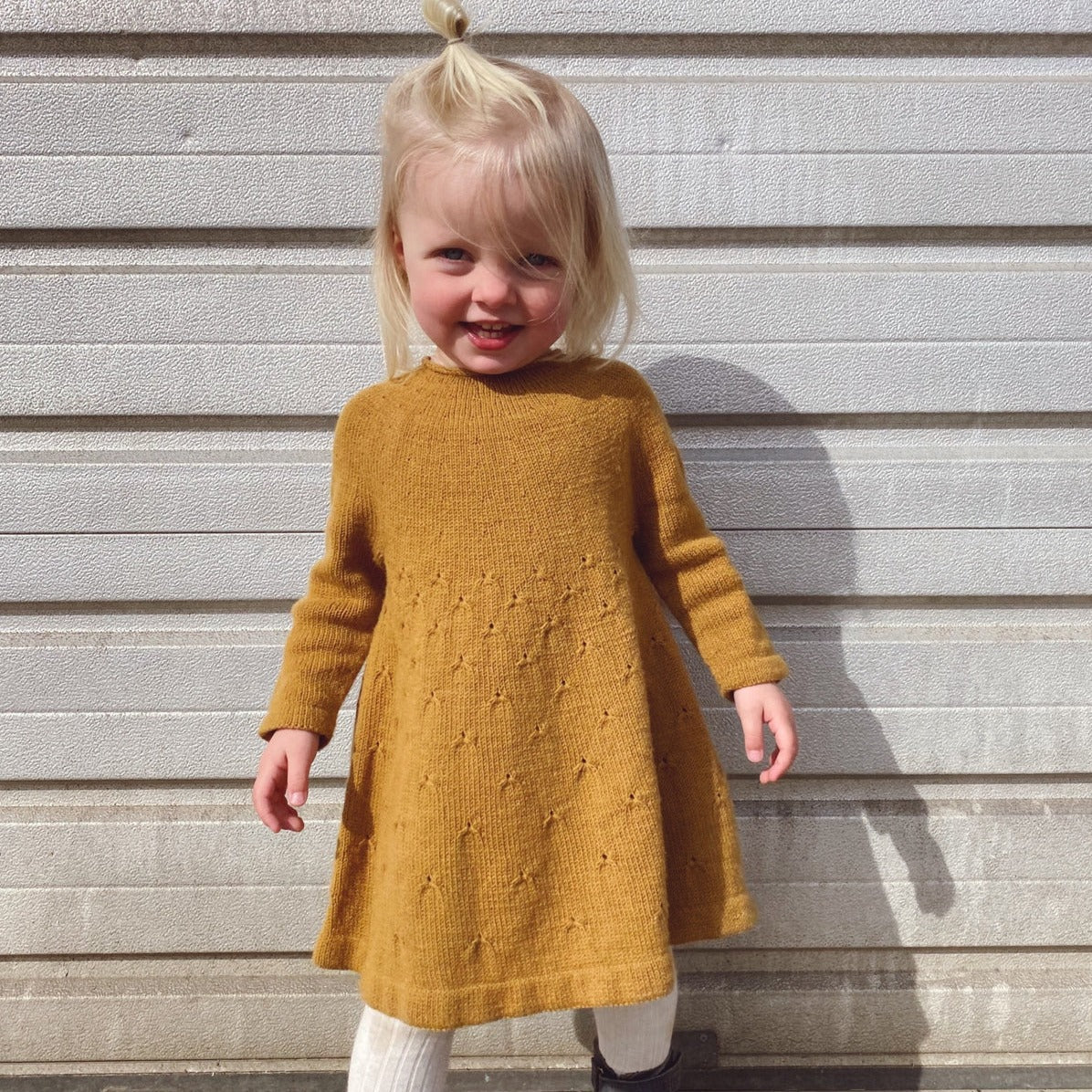 PetiteKnit Dandelion Dress - Knitting Pattern