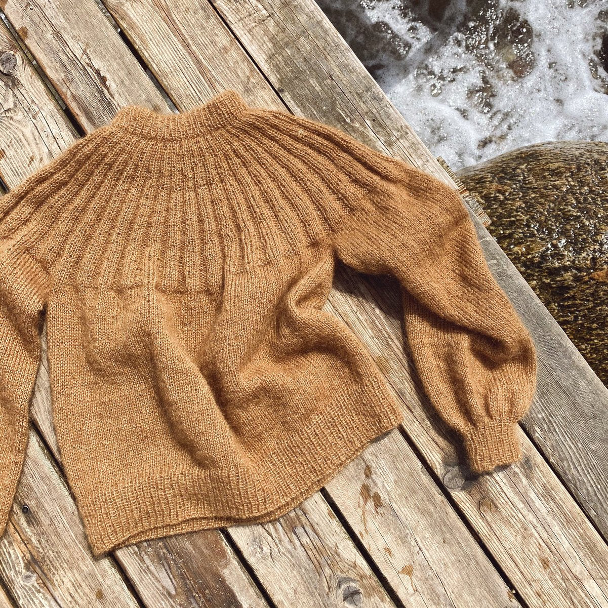 PetiteKnit Sunday Sweater - Mohair Edition - Knitting Pattern