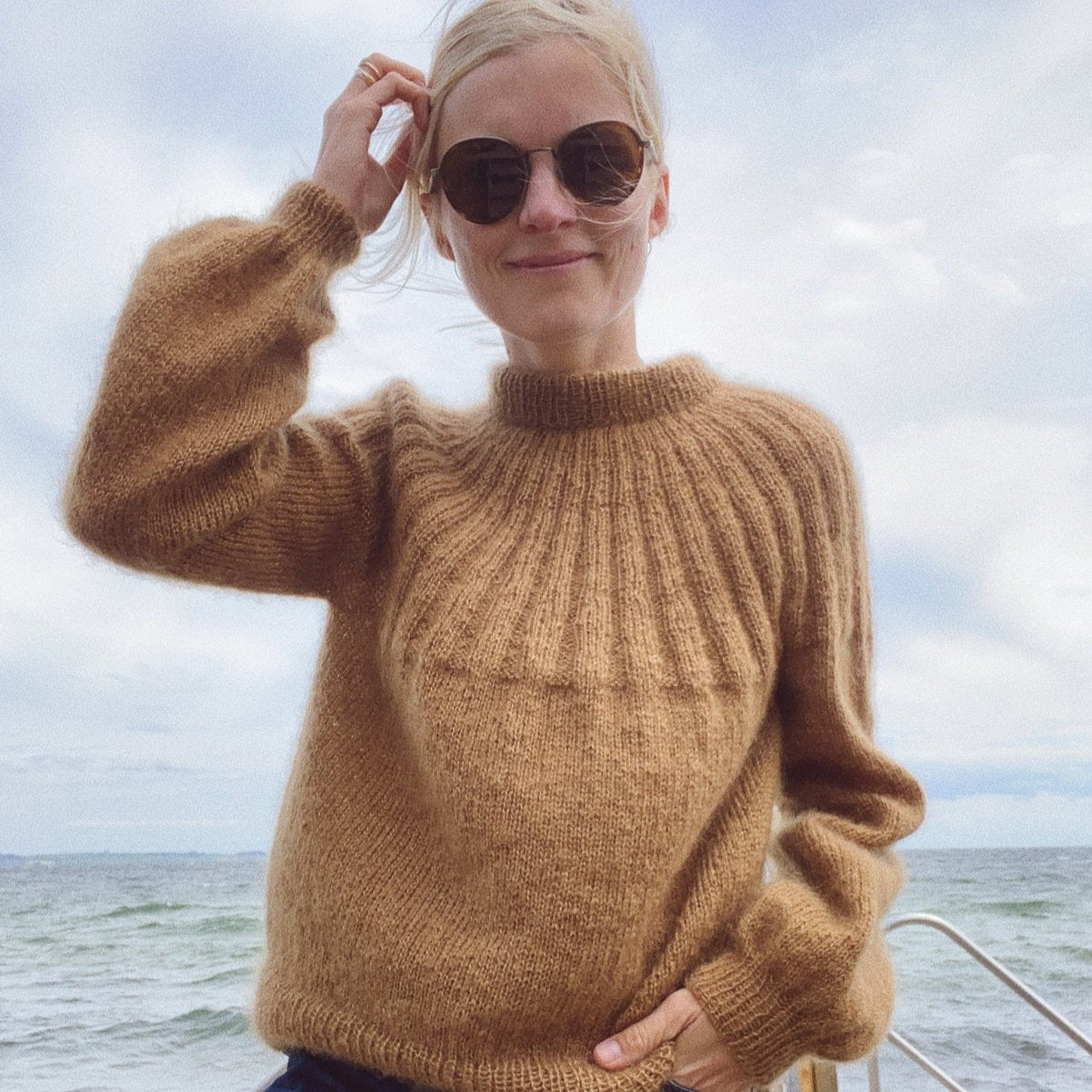 PetiteKnit Sunday Sweater - Mohair Edition - Knitting Pattern