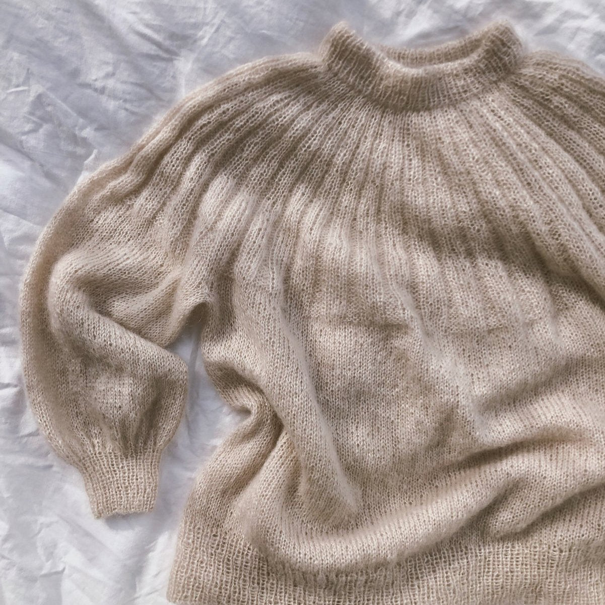 PetiteKnit Sonntagspullover – Mohair Edition – Strickmuster