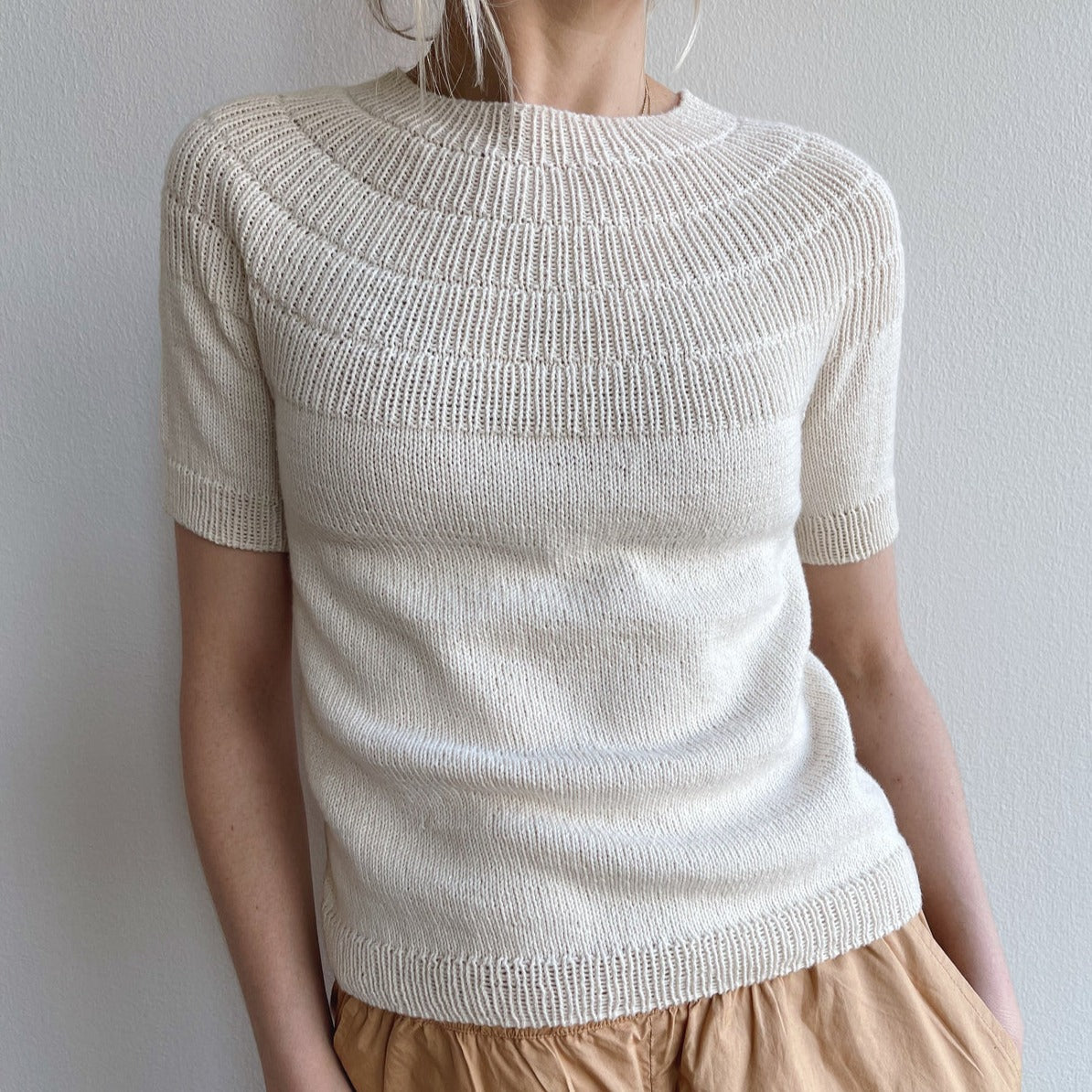 PetiteKnit Anker Tee - Knitting Pattern