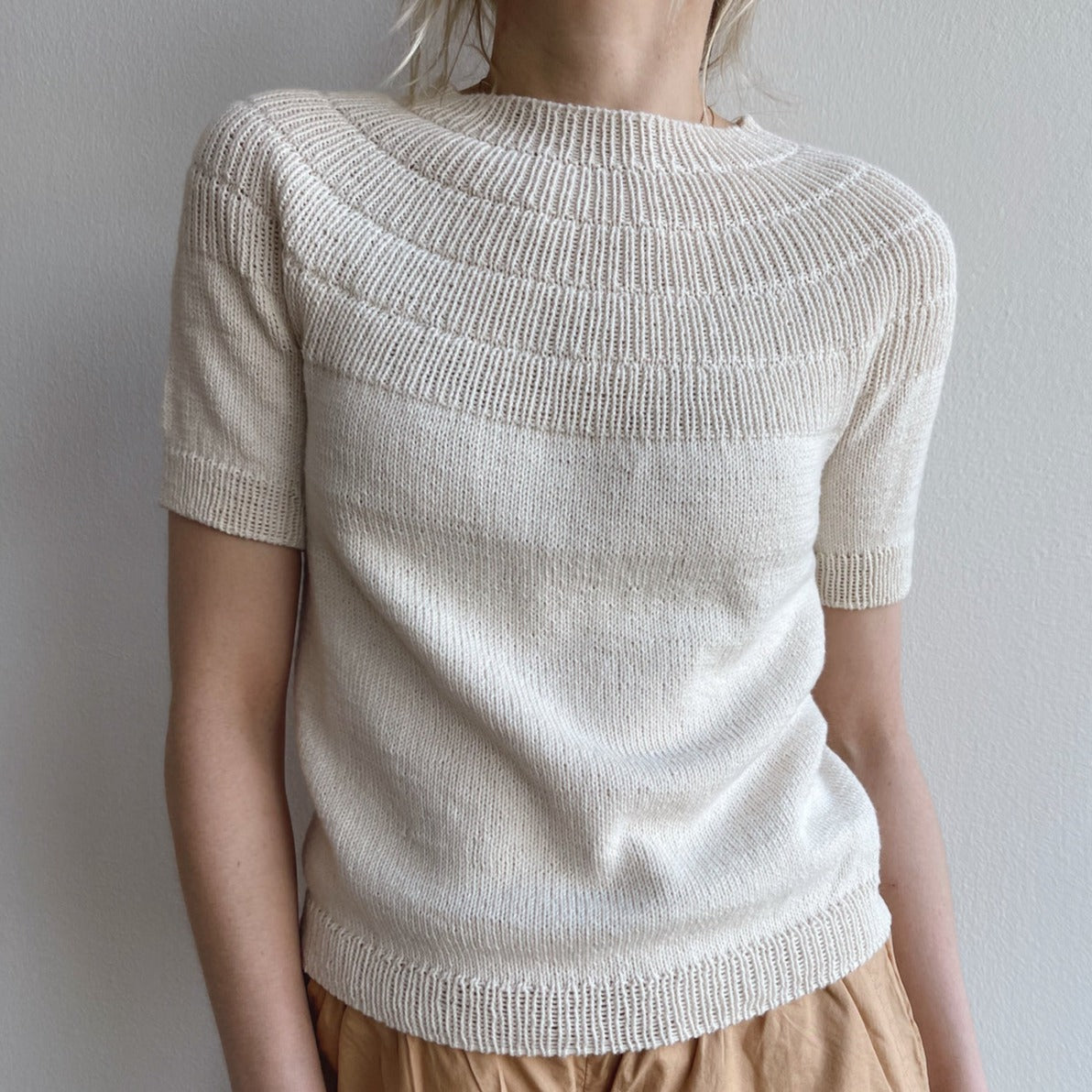 PetiteKnit Anker Tee - Knitting Pattern