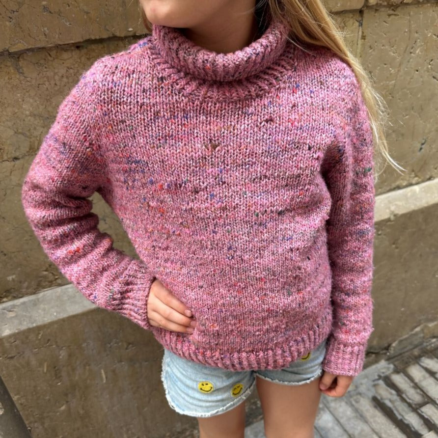 PetiteKnit Terrazzo Pullover Junior - Strickanleitung