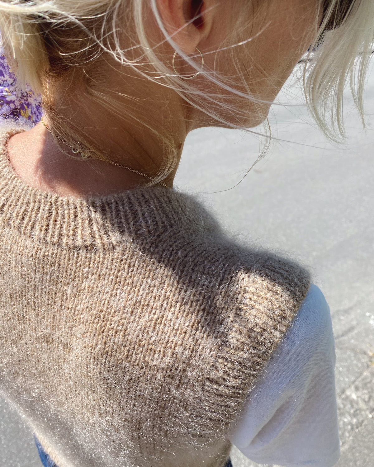 PetiteKnit Stockholm Pullunder mit V-Ausschnitt - Strickmuster