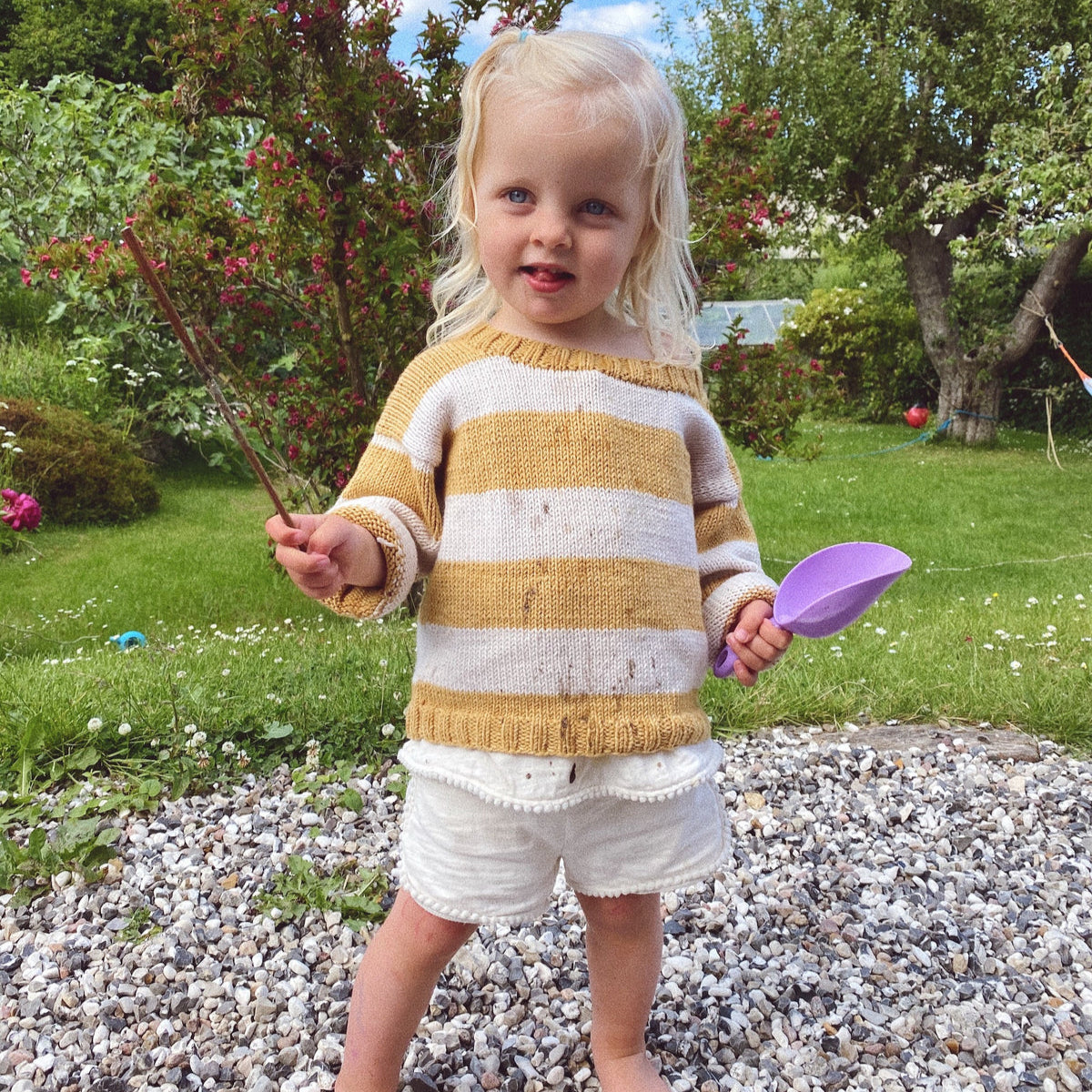 PetiteKnit Storm Sweater Baby - Strickanleitung