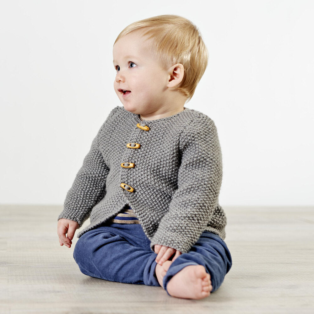 Sofia &amp; Samuel Babyjacke - Strickpaket