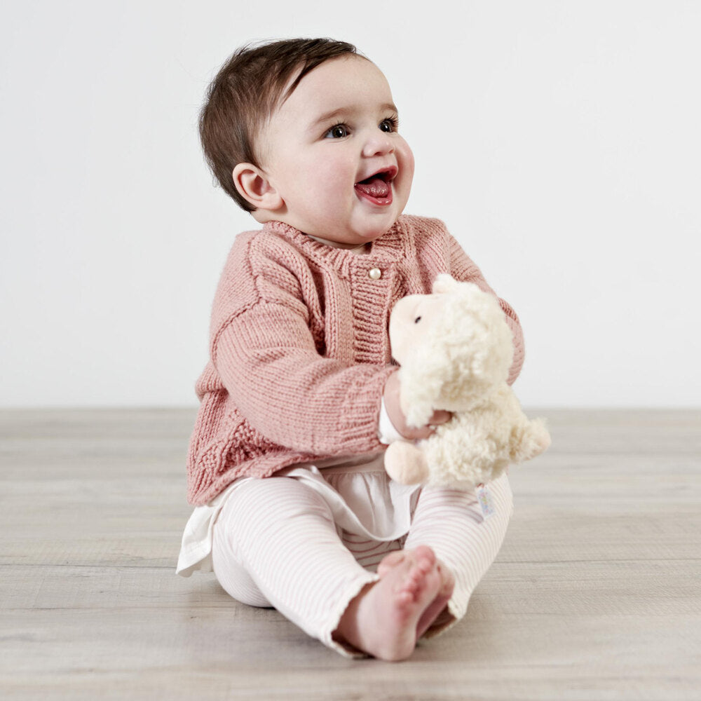 Lucy Baby Cardigan - Knitting Kit