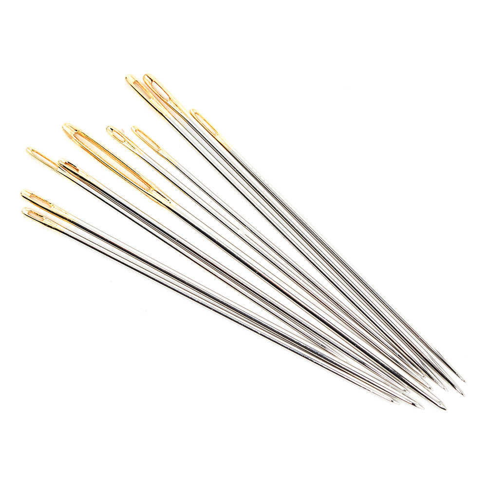 Hemline Gold Hand Sewing Needles Assortment (pack of 10)