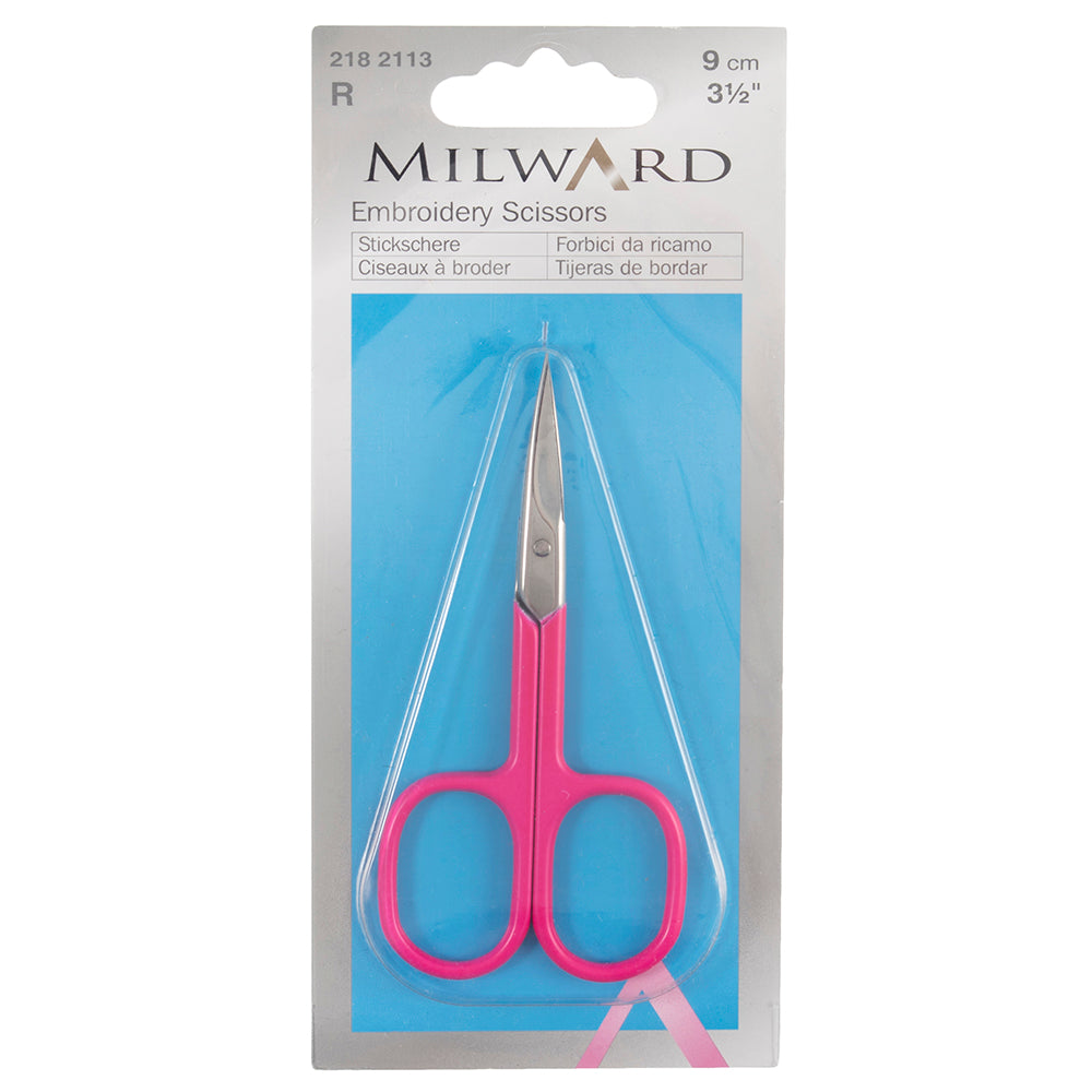 Neon Embroidery Scissors 9.5 cm