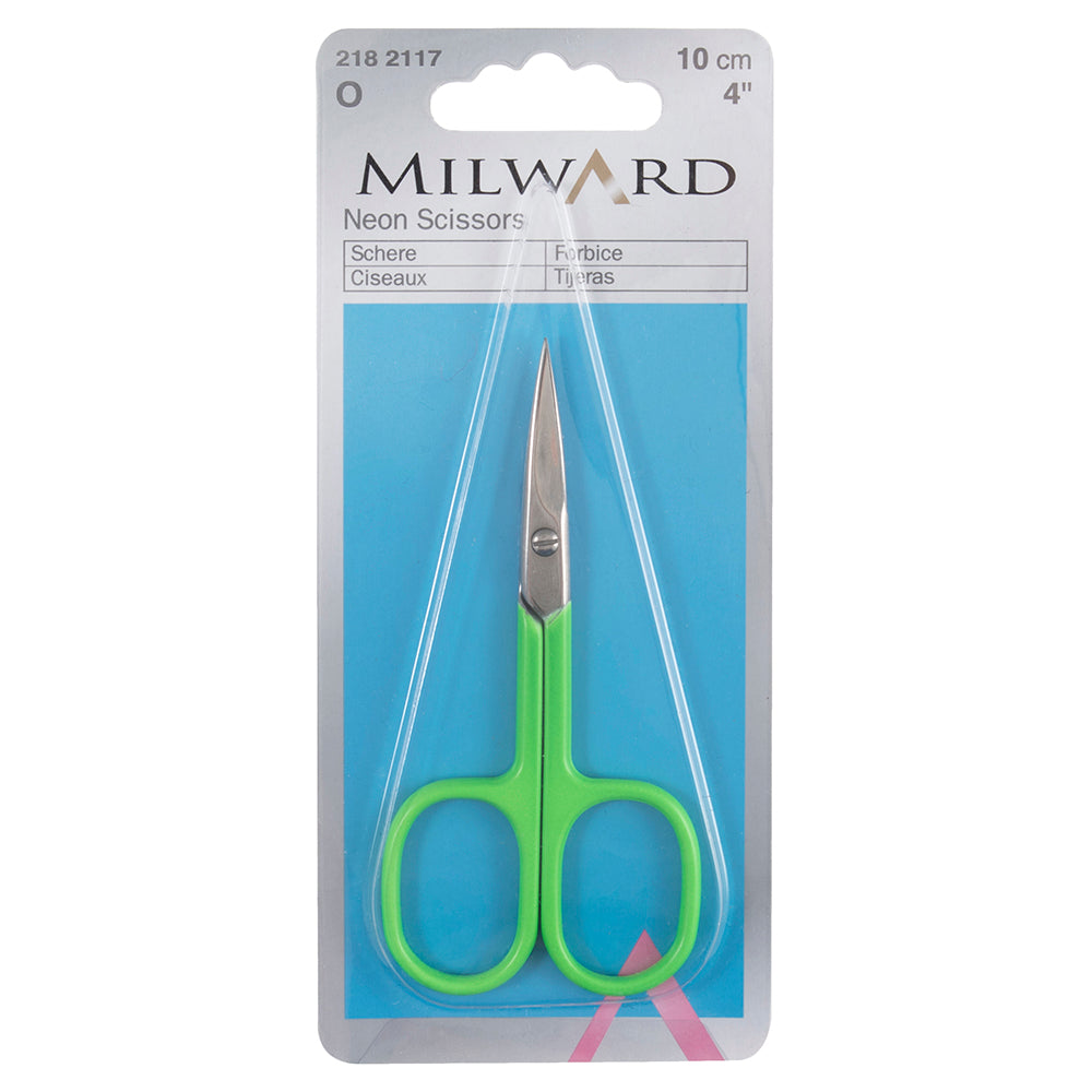 Neon Embroidery Scissors 9.5 cm