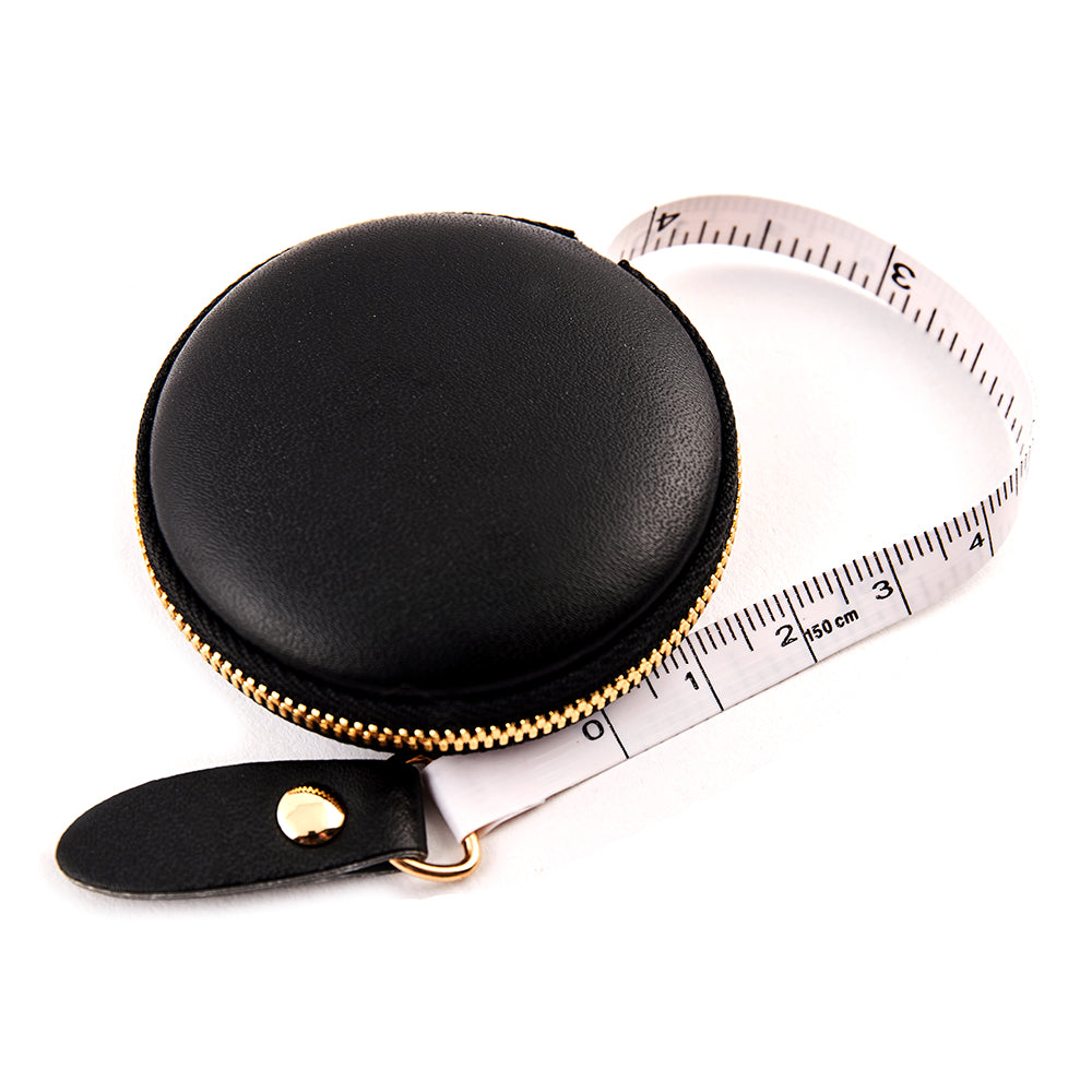 Hemline Gold Retractable Tape Measure - 150cm long