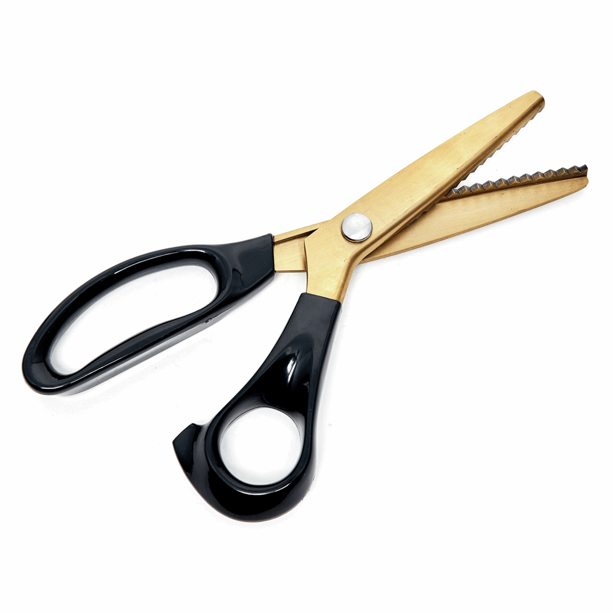 Hemline Gold Pinking Shears: 23.5cm