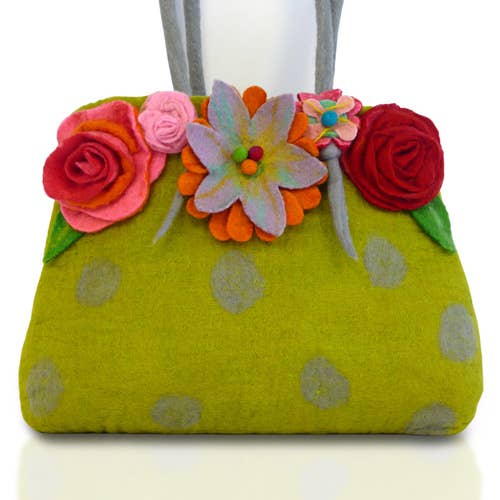 Glorious Gloria Large Wet Felting Bag Craft Kit