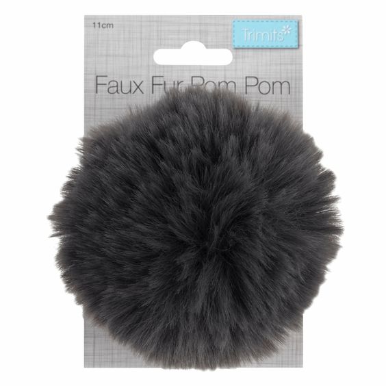 Trimits Faux Fur Pom Pom 11cm