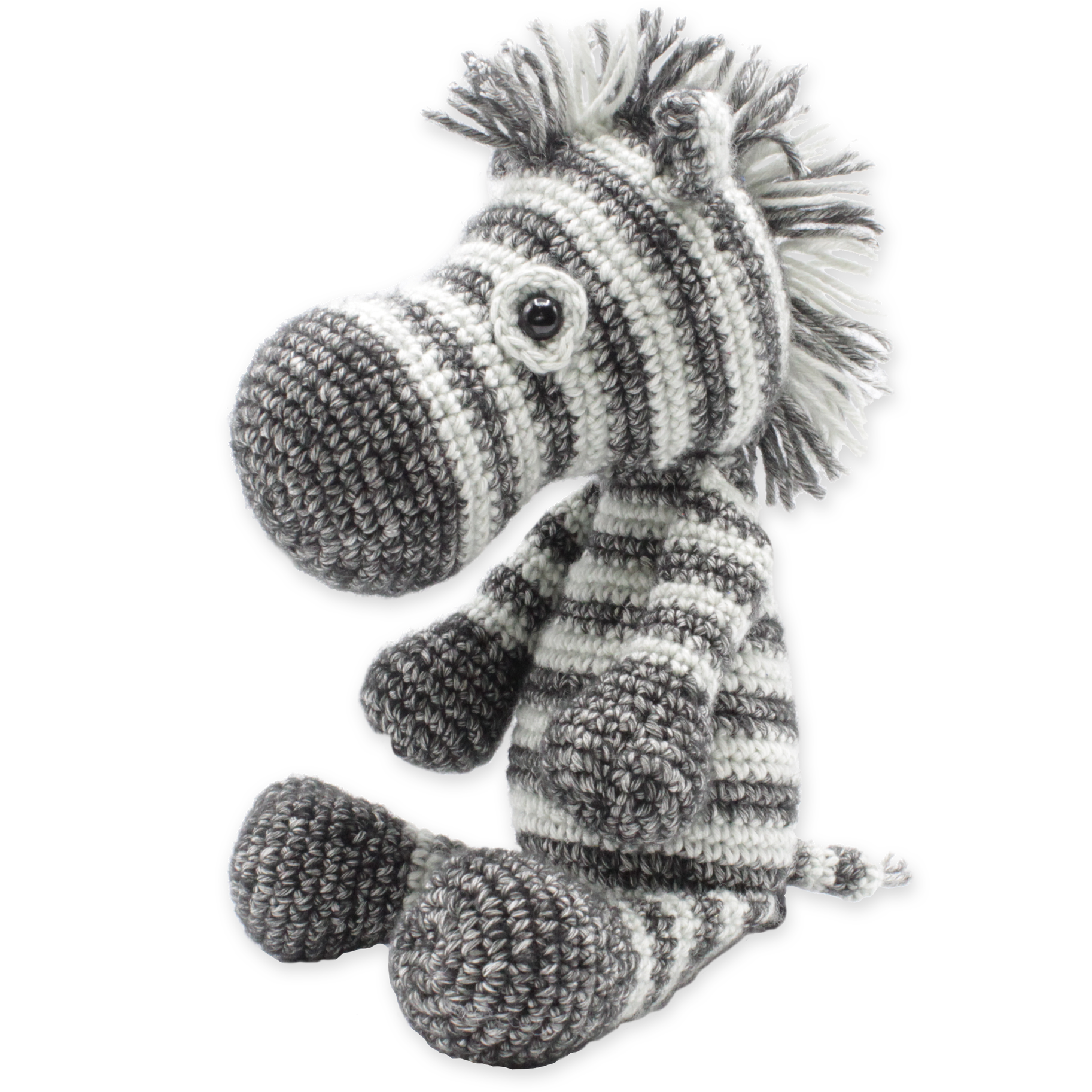 HardiCraft Dirk Zebra Crochet Kit