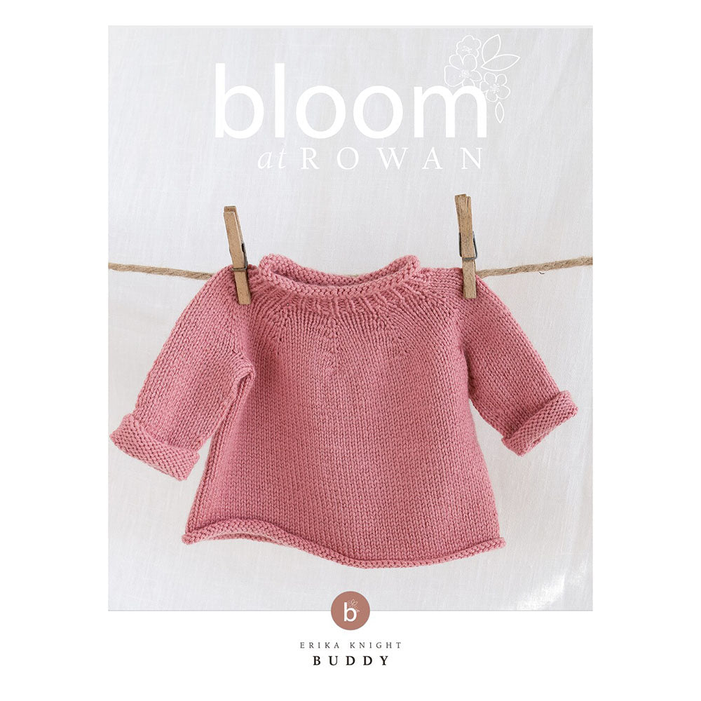 Bloom at Rowan – Buddy-Pullover für Babys (herunterladbares PDF) 