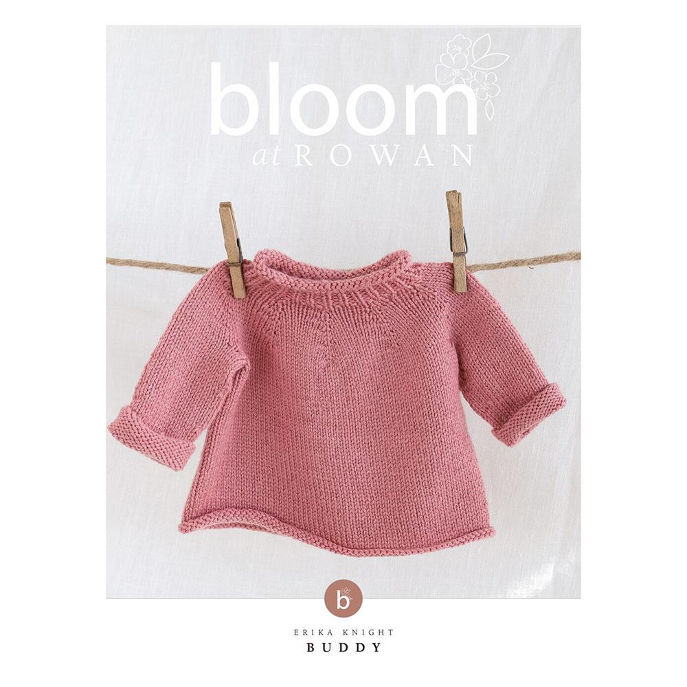 Bloom at Rowan – Buddy Sweater Baby-Strickset 