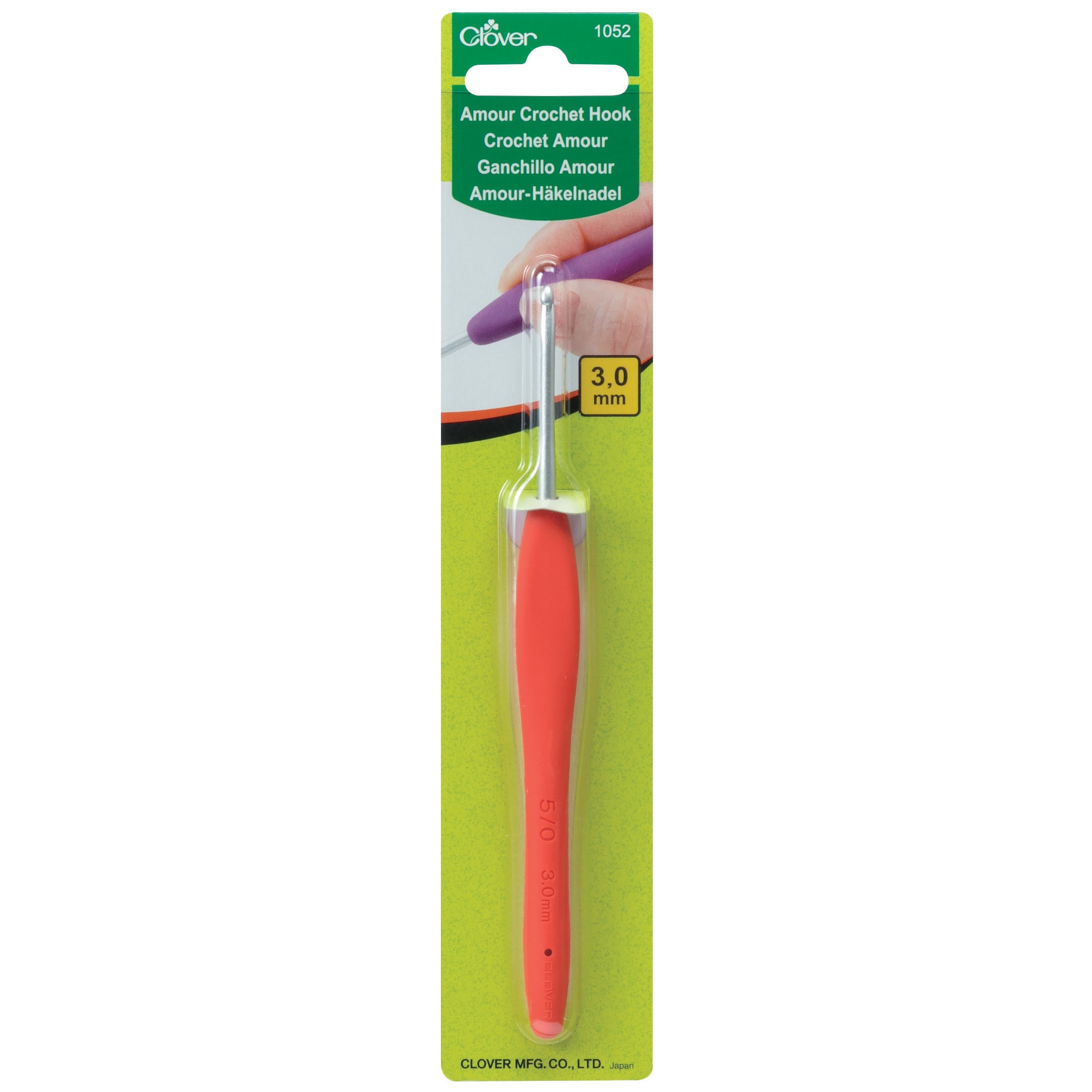 Clover Amour Soft Grip Crochet Hooks