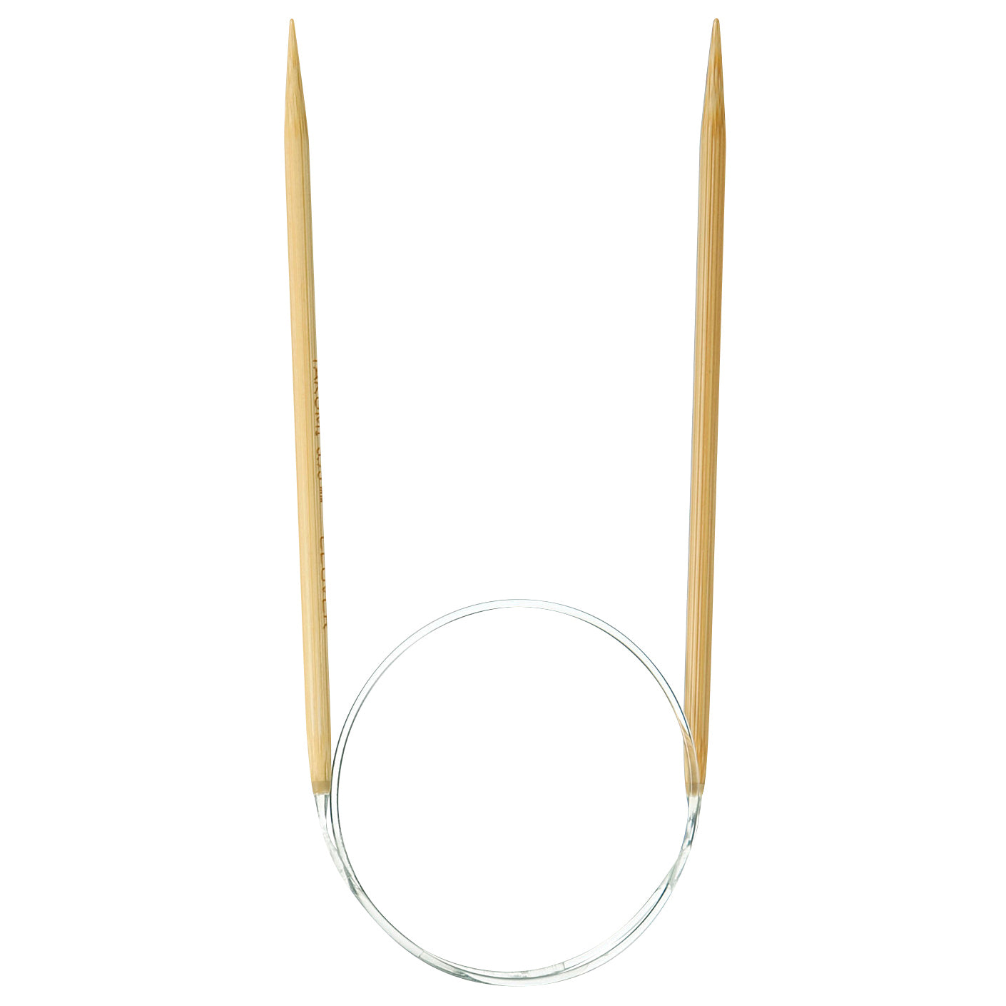 Clover Fixed Circular Knitting Needles - Takumi Bamboo - 40cm