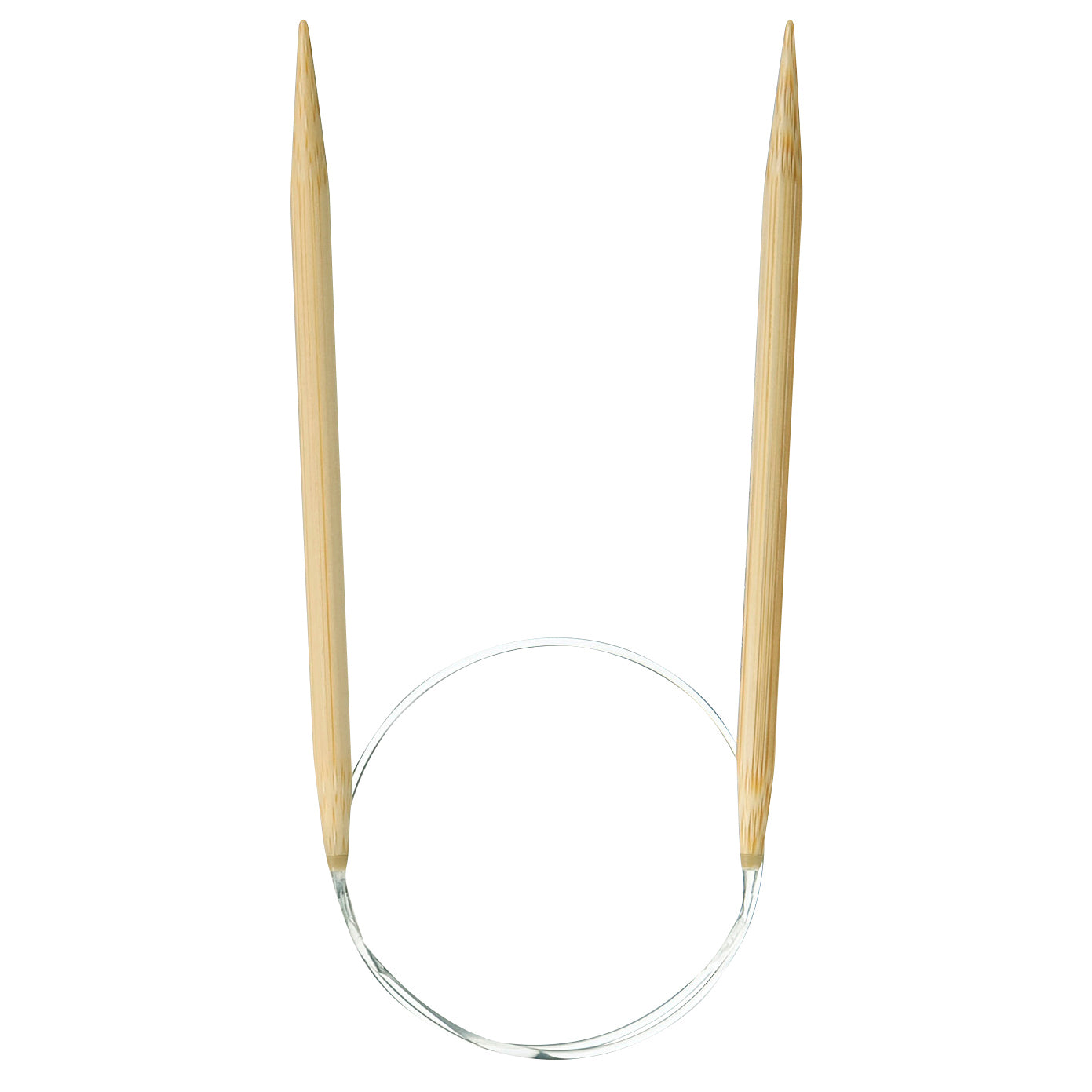 Clover Fixed Circular Knitting Needles - Takumi Bamboo - 40cm