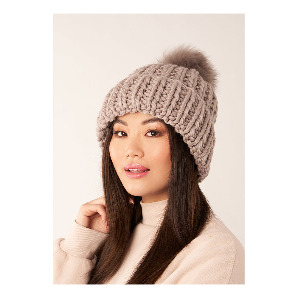 Fossil Beanie - Knitting Pattern (PDF download)