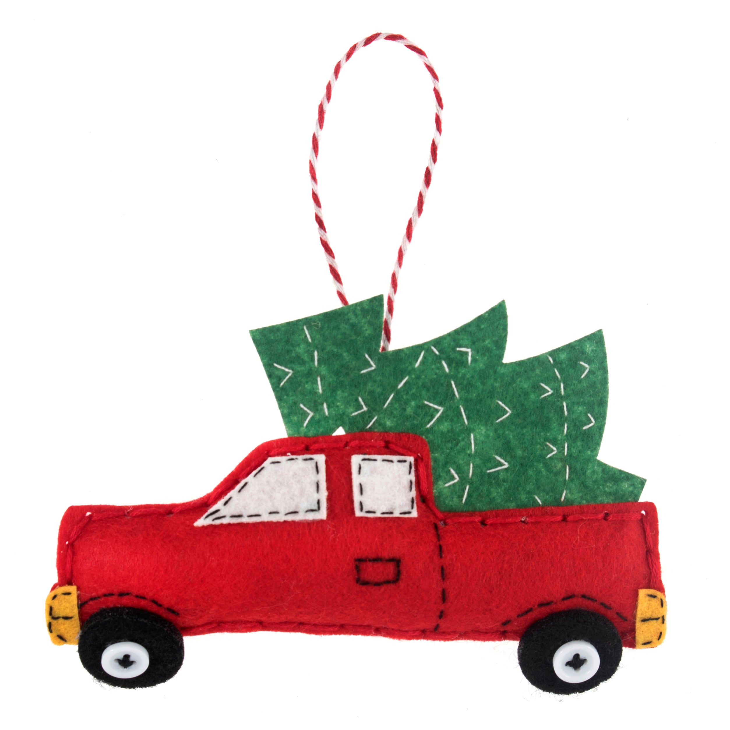 Trimits Make Your Own Felt Christmas Tree Truck