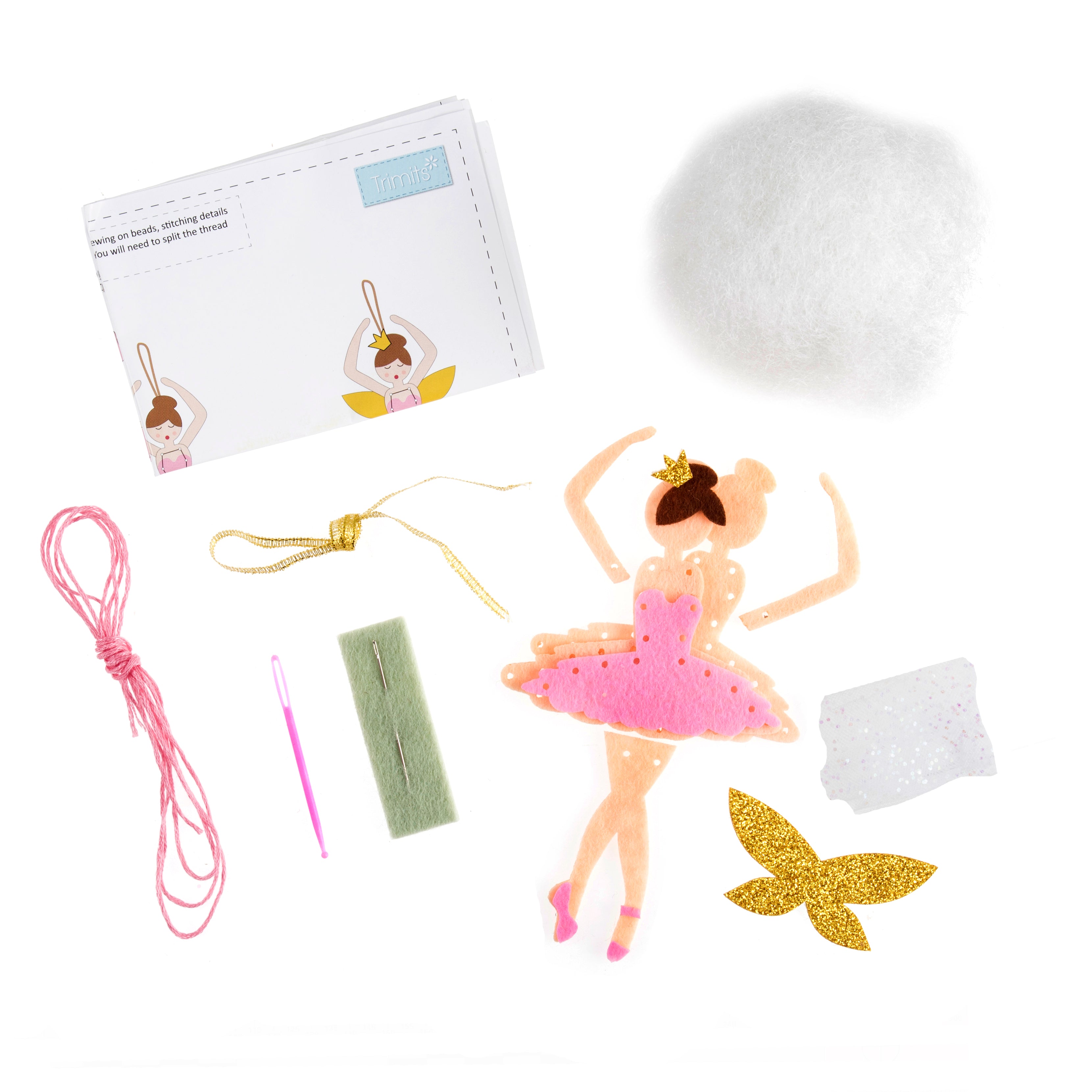 Trimits Make Your Own Felt Sugar Plum Fairy