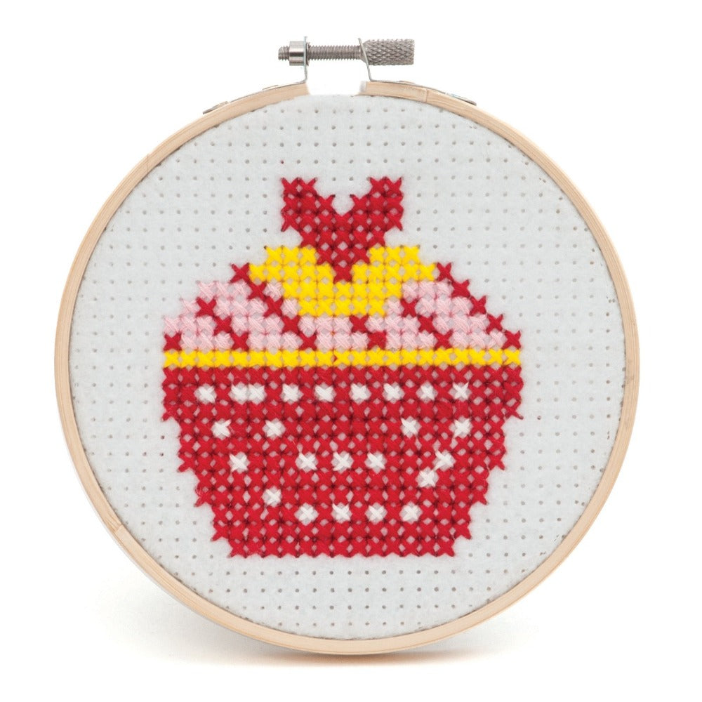 Trimits Cupcake Cross Stitch Kit