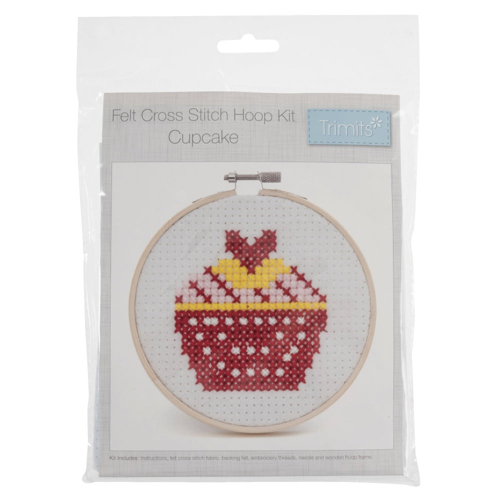 Trimits Cupcake Cross Stitch Kit