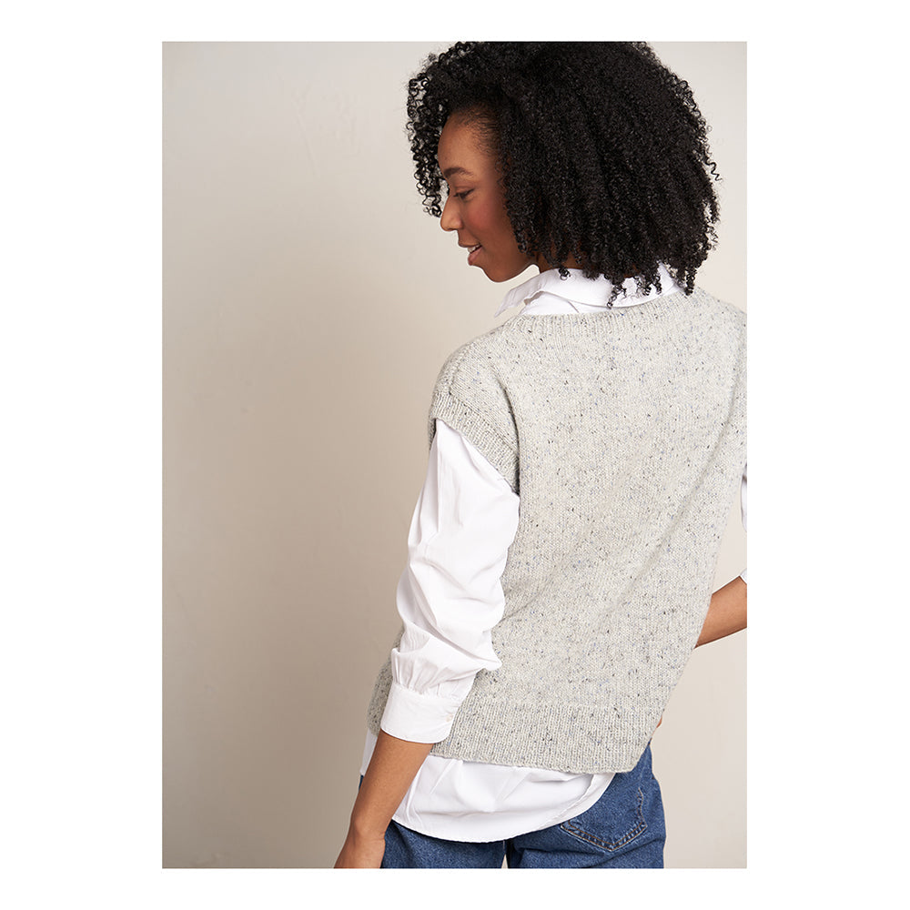 Gianna V-Neck Vest by Quail Studio