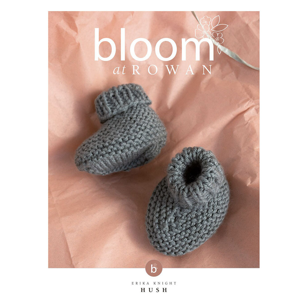 Bloom at Rowan – Hush Bootees für Babys (herunterladbares PDF) 