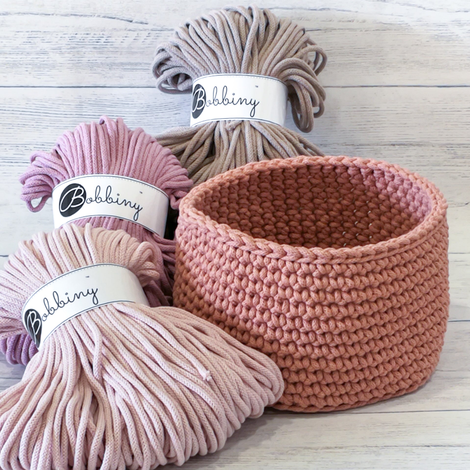 Learn To Crochet - Thingmy Basket - Crochet Kit