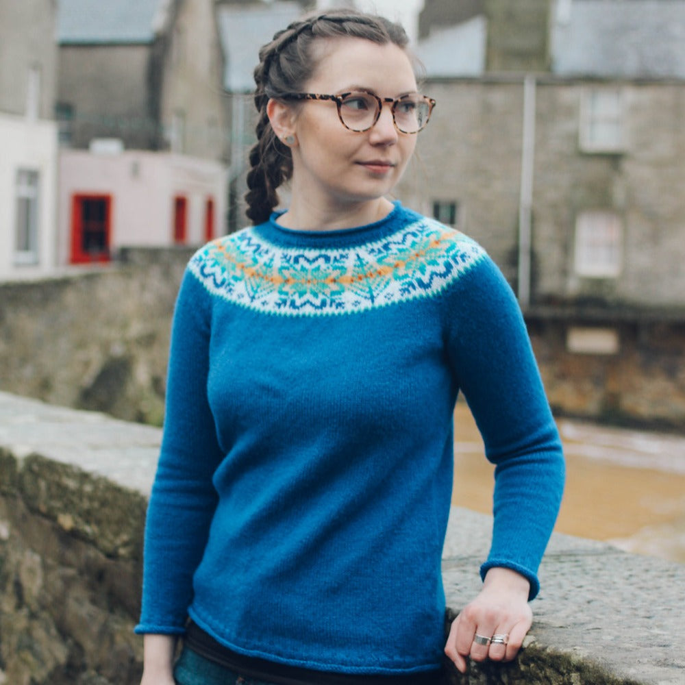 Adenia Yoke Jumper - Knitting Pattern