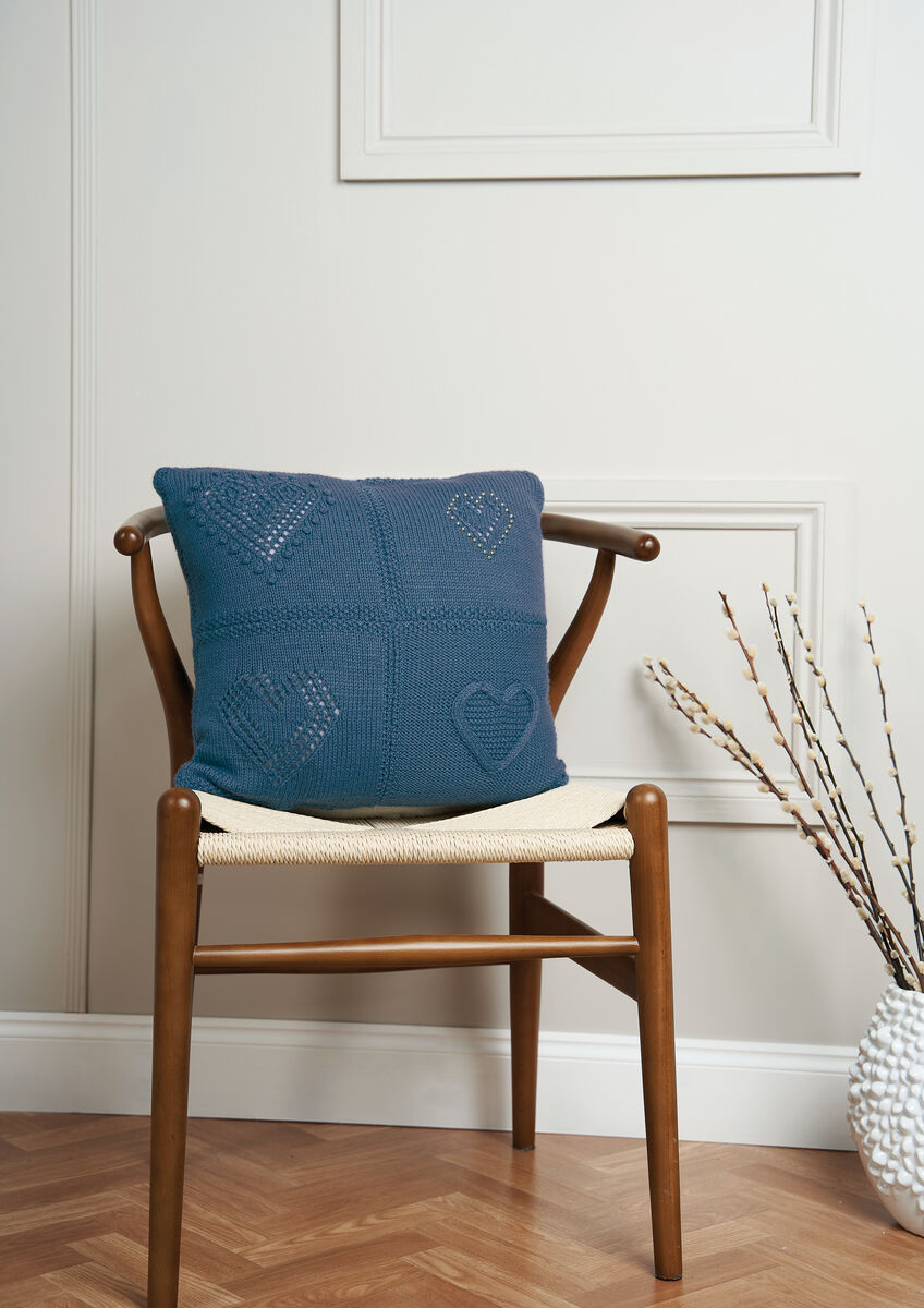 Mit Liebe gestrickte Kissen und Überwürfe KAL (PDF-Download)