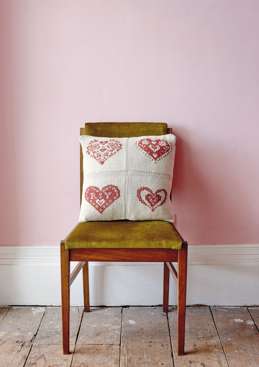 Mit Liebe gestrickte Kissen und Überwürfe KAL (PDF-Download)