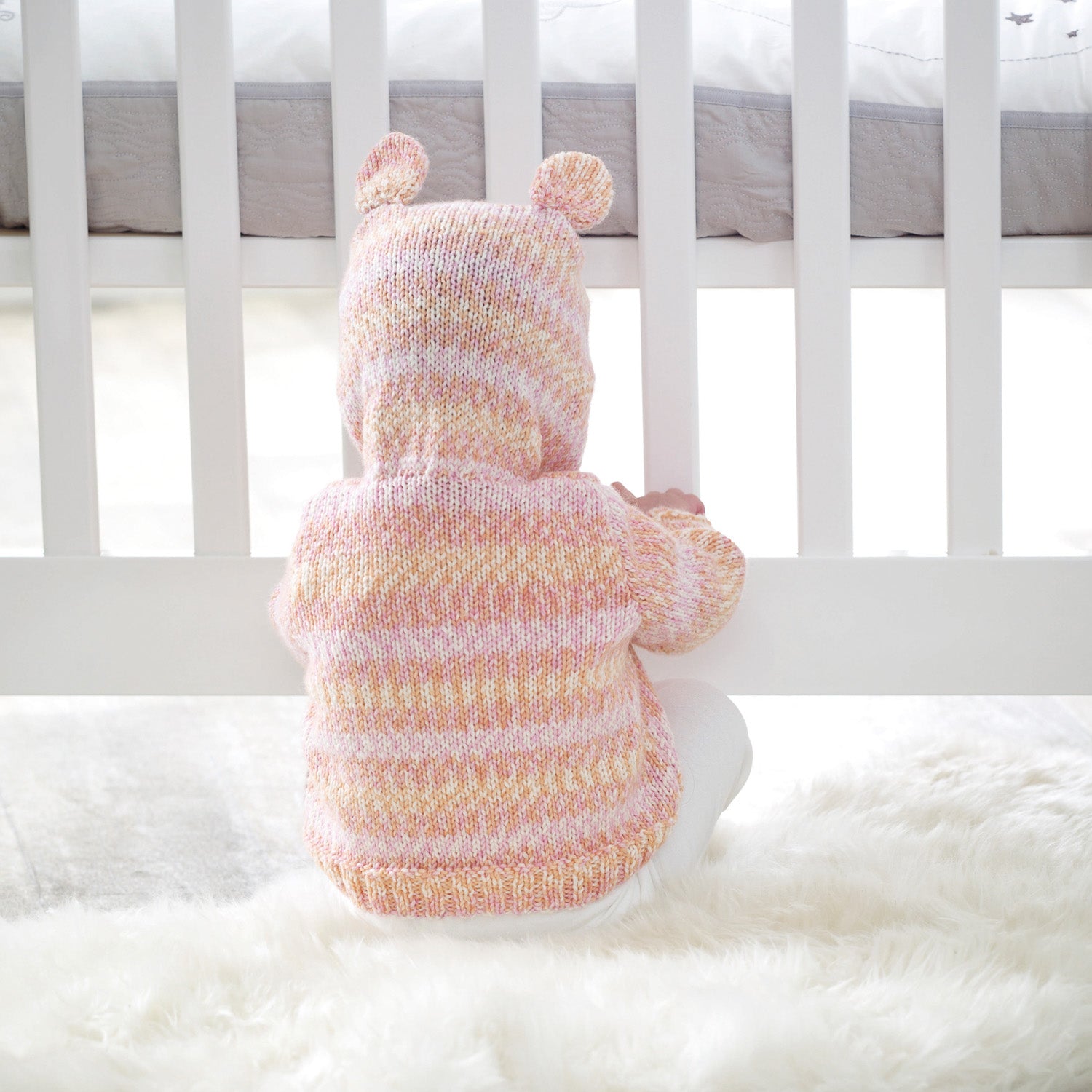 Lil Dreamer Hooded Cardigan or Sweater - Knitting Kit