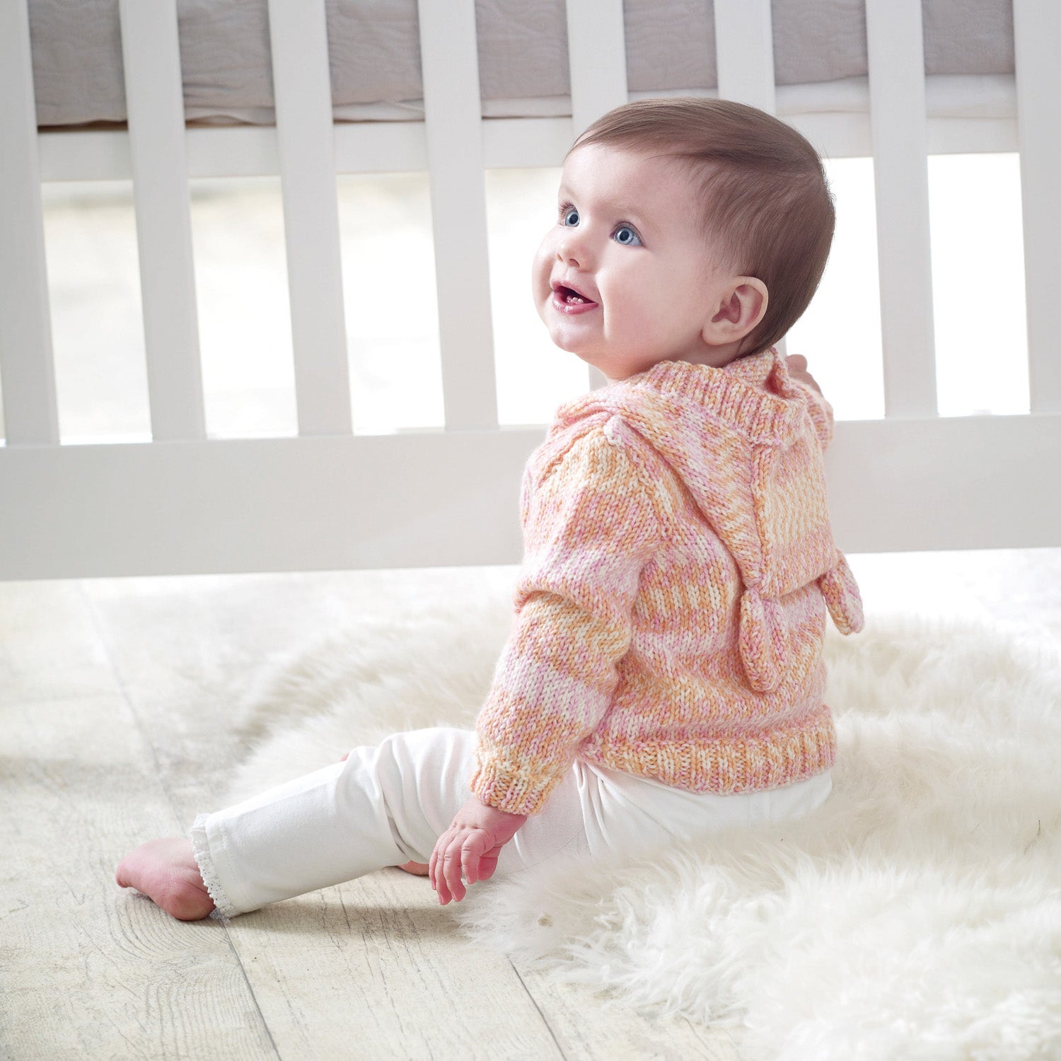 Lil Dreamer Hooded Cardigan or Sweater - Knitting Kit