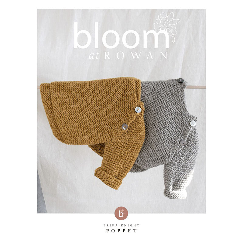 Bloom at Rowan – Poppet-Pullover für Babys (herunterladbares PDF) 