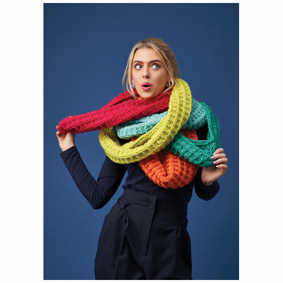 Rowan Big Wool Brights – 4 Projekte mit Rowan Big Wool