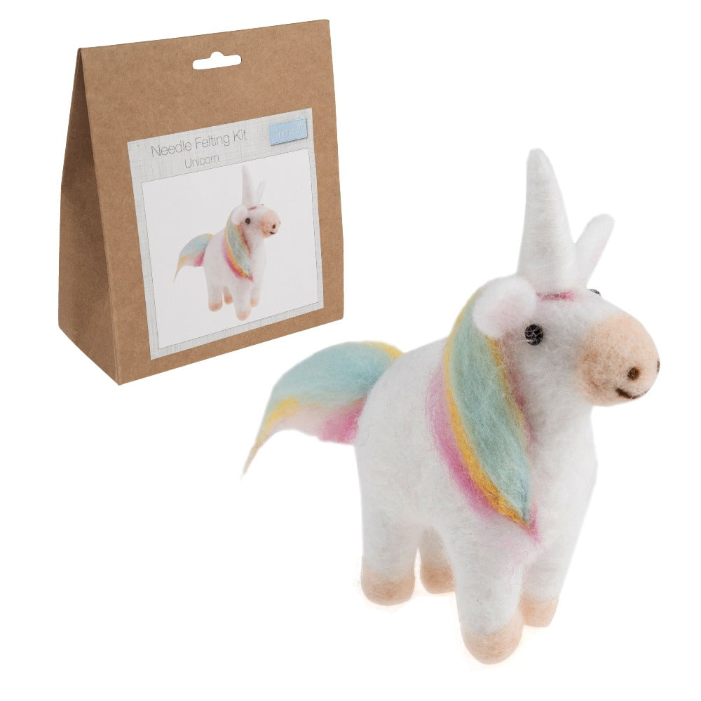 Trimits Make Your Own Needle Felting Kit Unicorn