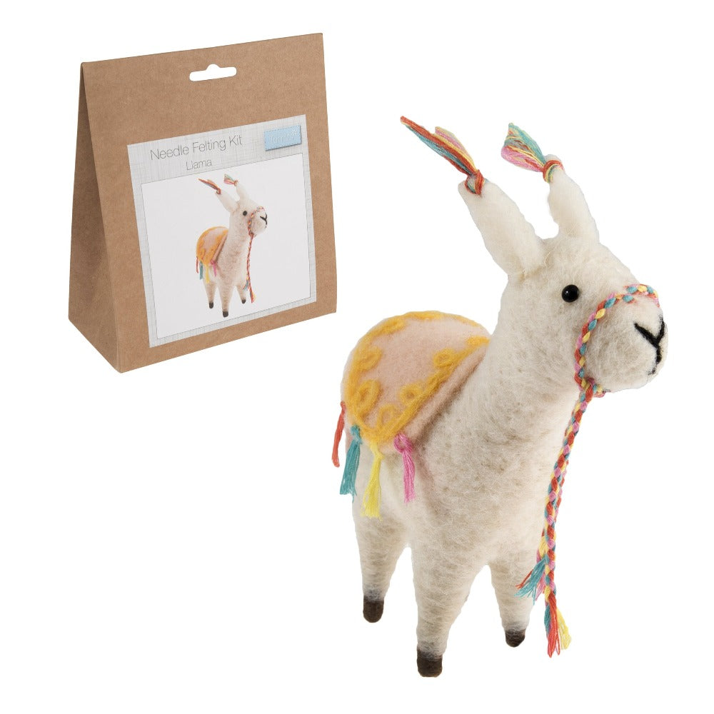 Trimits Make Your Own Needle Felting Kit Llama