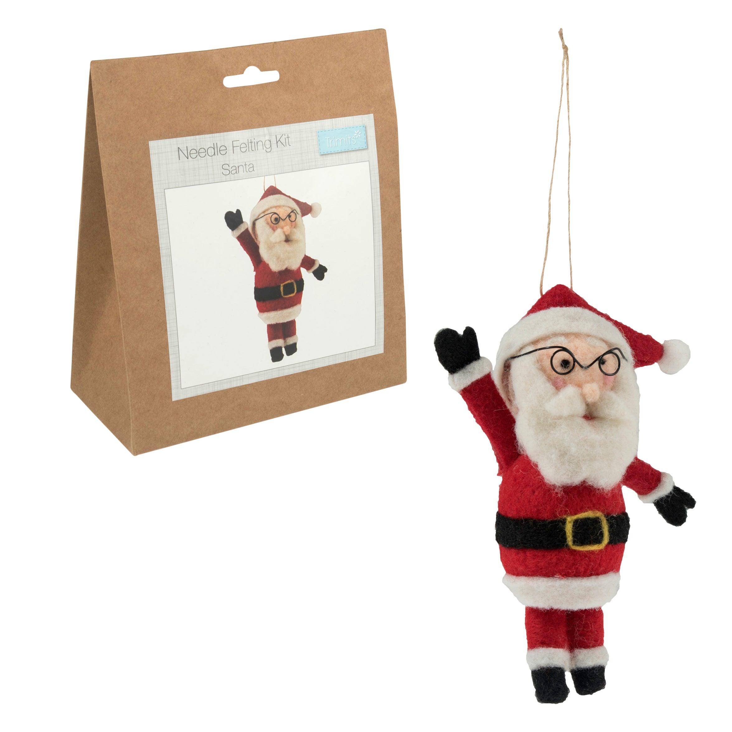 Trimits Make Your Own Santa Needle Felting Kit