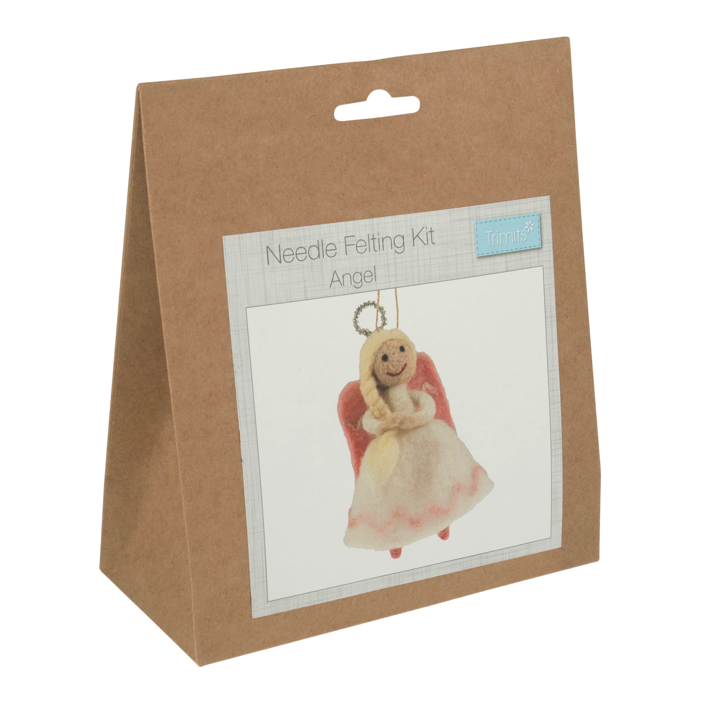 Trimits Make Your Own Angel Needle Felting Kit