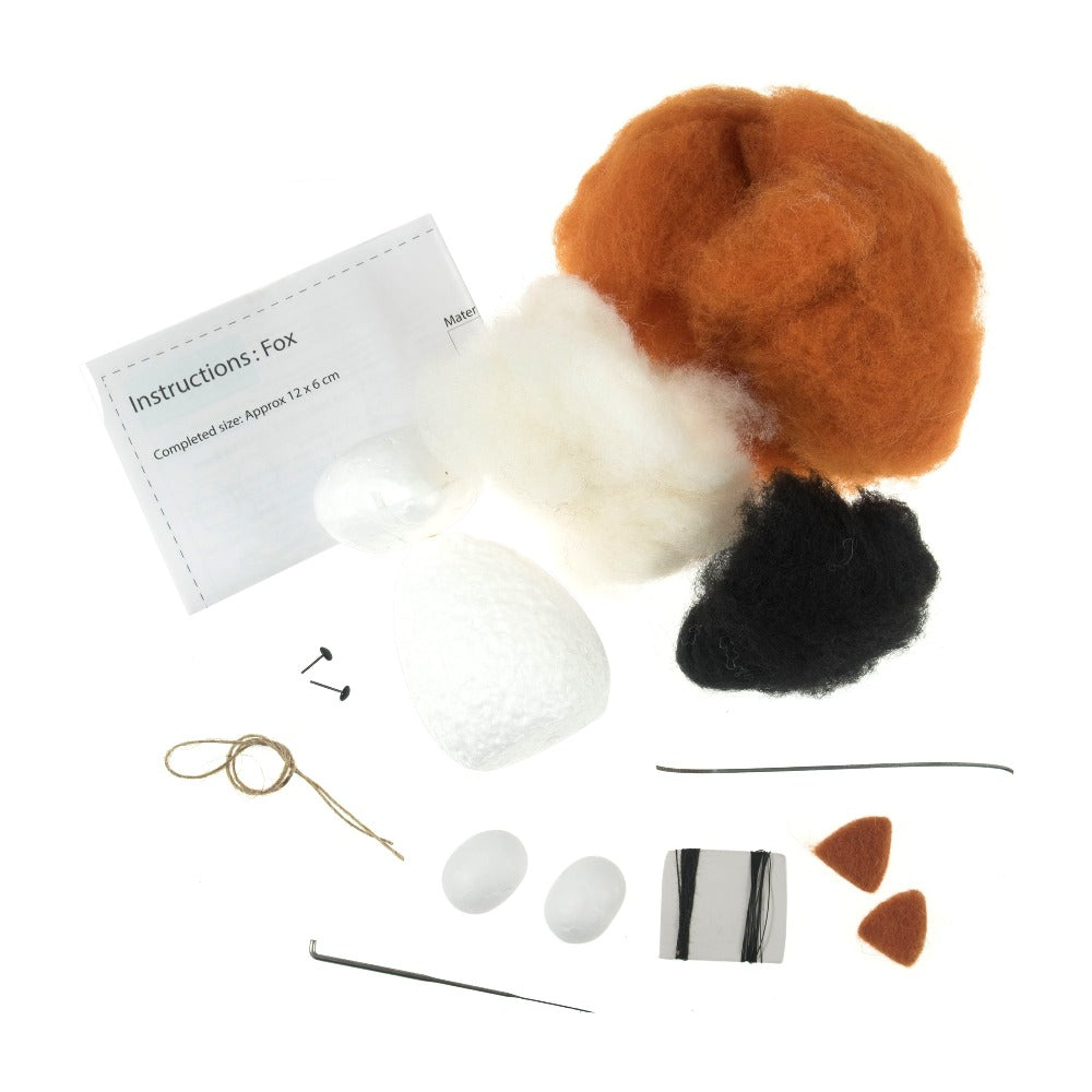 Trimits Make Your Own Needle Felting Kit - Fox