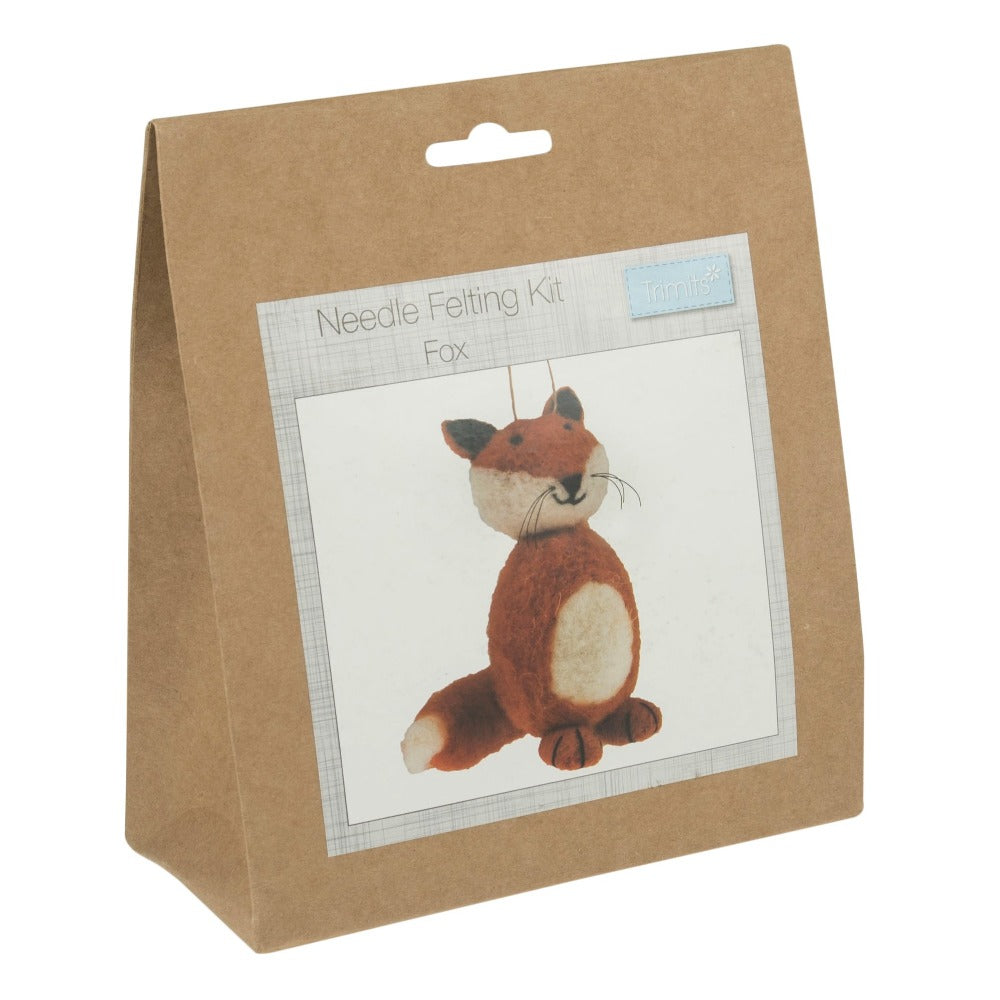 Trimits Make Your Own Needle Felting Kit - Fox