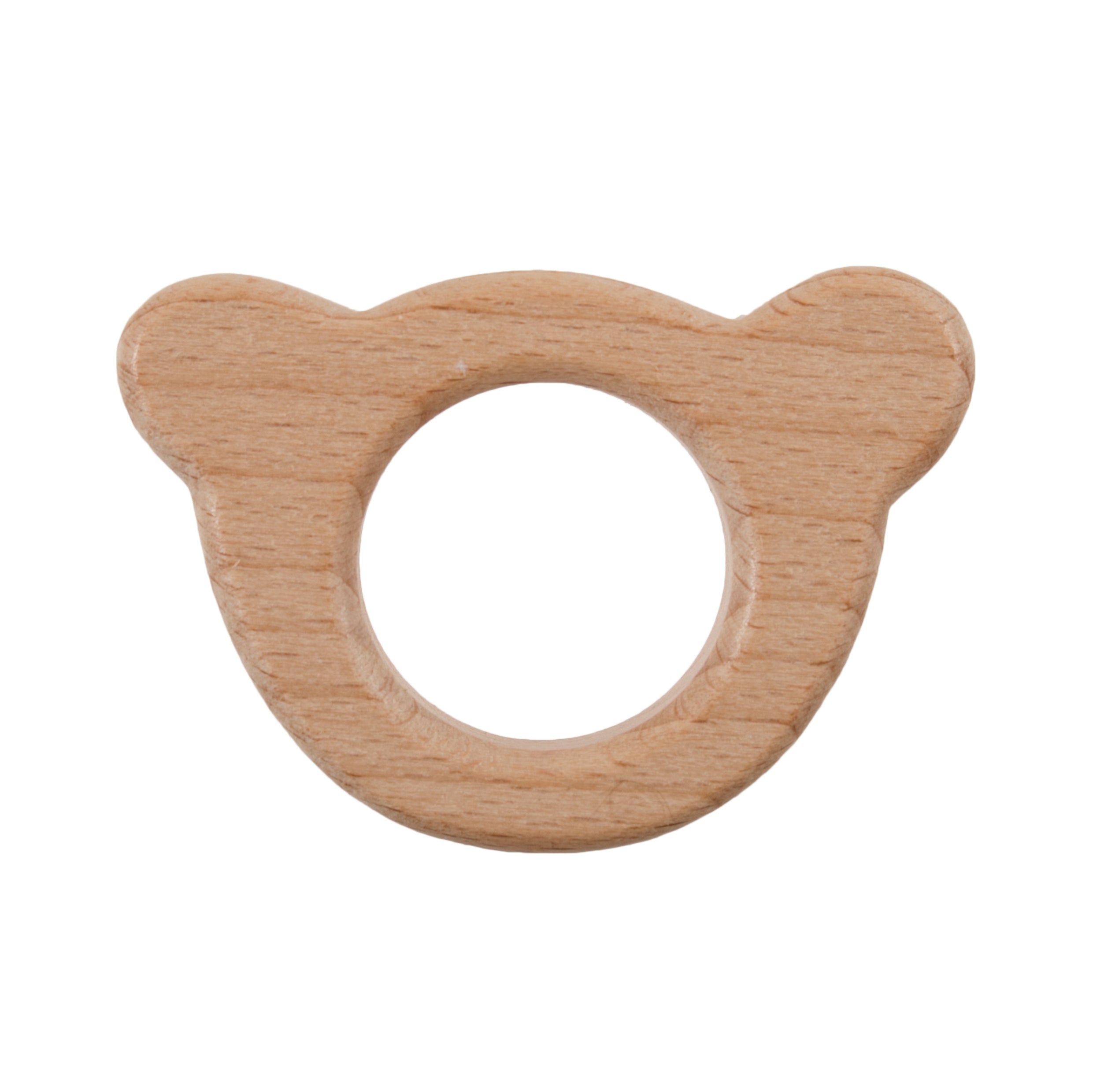 Wooden Teddy Craft Ring