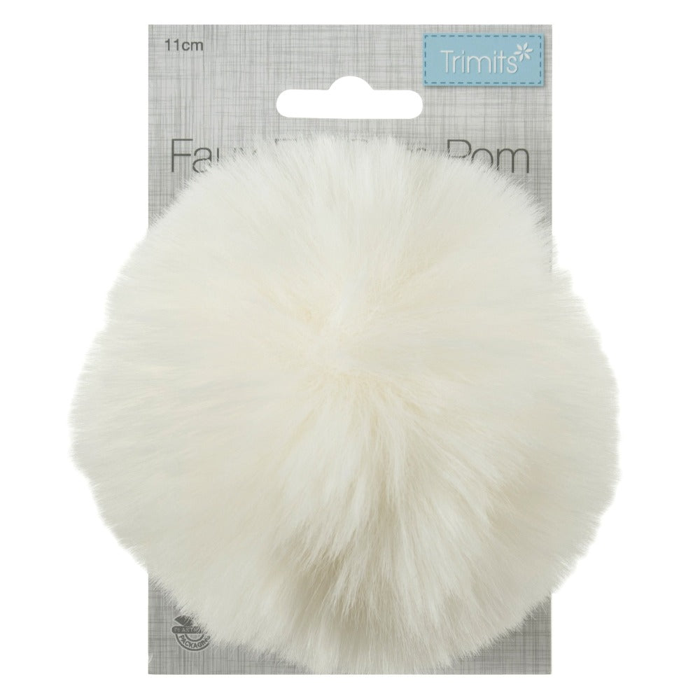 Trimits Faux Fur Pom Pom 11cm